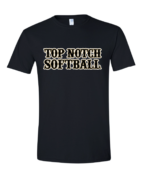Top Notch Softball Short Sleeve  (Neon Violet and Violet are Comfort Colors)