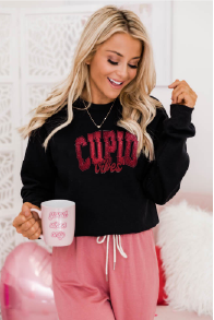 Cupid Vibes Glitter Grunge