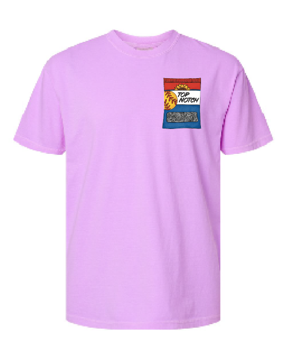 Top Notch Seeds Short Sleeve (Neon Violet and Violet are Comfort Colors)
