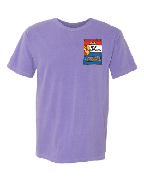 Top Notch Seeds Short Sleeve (Neon Violet and Violet are Comfort Colors)