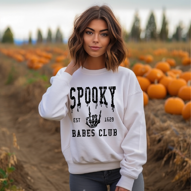 Spooky Babes Club DTF Transfer