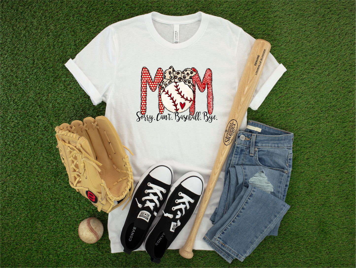 Mom Sorry can't baseball Bye