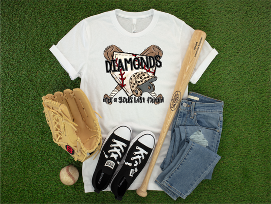 Diamonds are a girls best friend with out ball