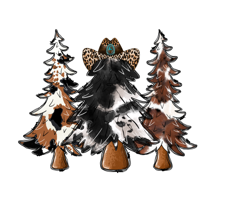 Cowhide Trees