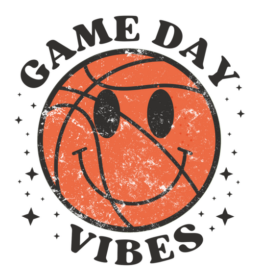 Basketball Gameday Smiley