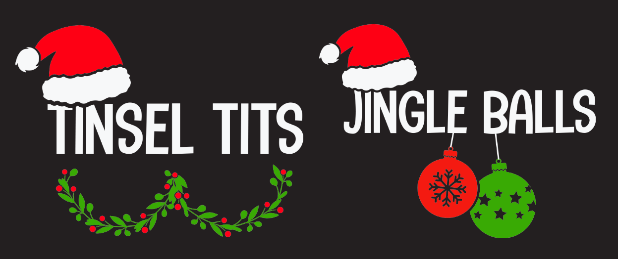 jingle balls (2 adult size transfers included with this product)
