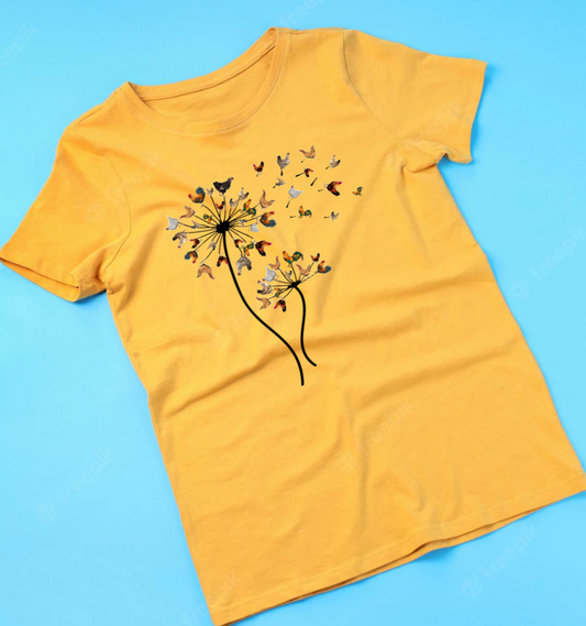 Chickens Dandelion