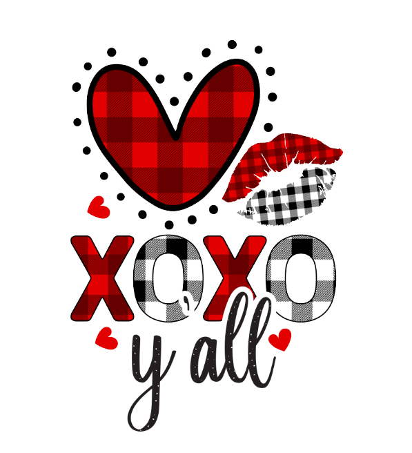 XOXO yall plaid