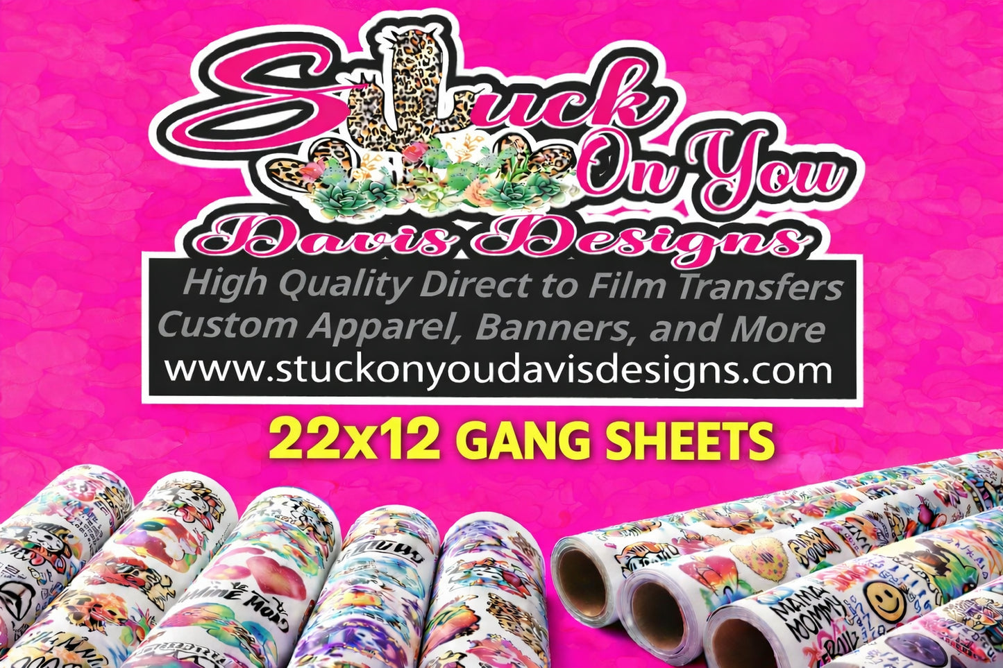 22x12 DTF Gang Sheet
