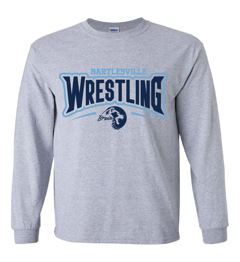 Bruins Wrestling Long Sleeve