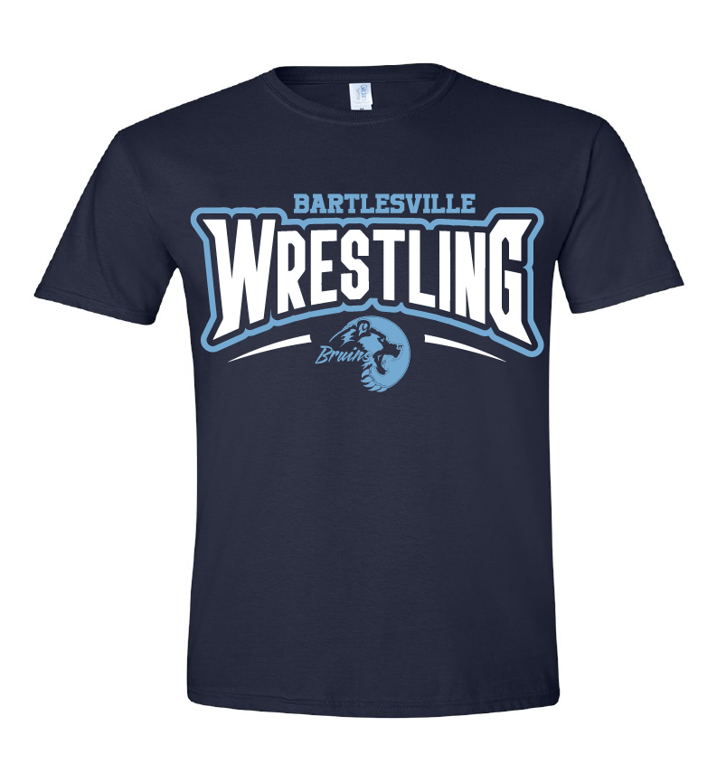 Bruins Wrestling Short Sleeve