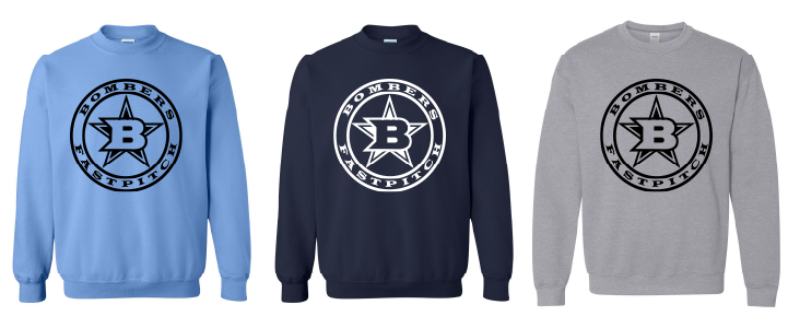 Bombers Crew Neck Star Circle