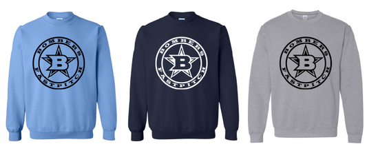 Bombers Crew Neck Star Circle