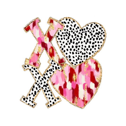 xoxo camo hearts