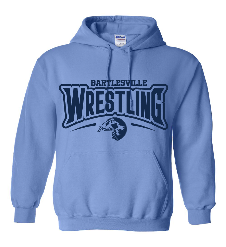 Bruins Wrestling Hoodies