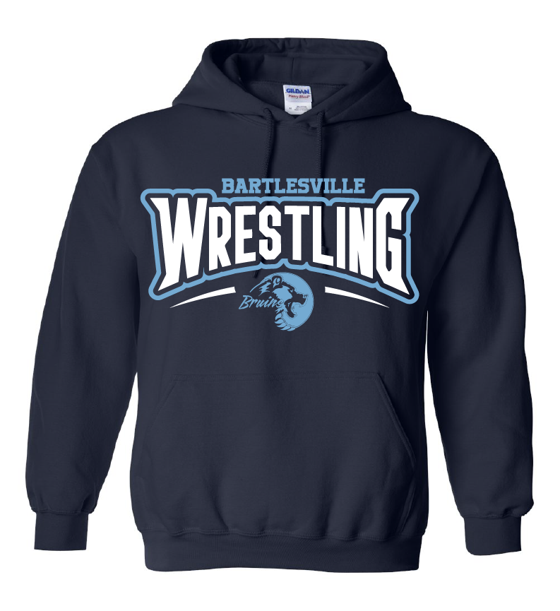 Bruins Wrestling Hoodies