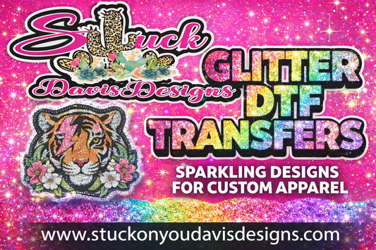 CUSTOM Gang sheet builder for Glitter Transfers