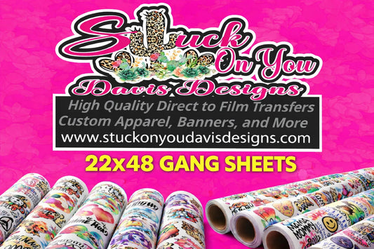 22x48 DTF Gang Sheet