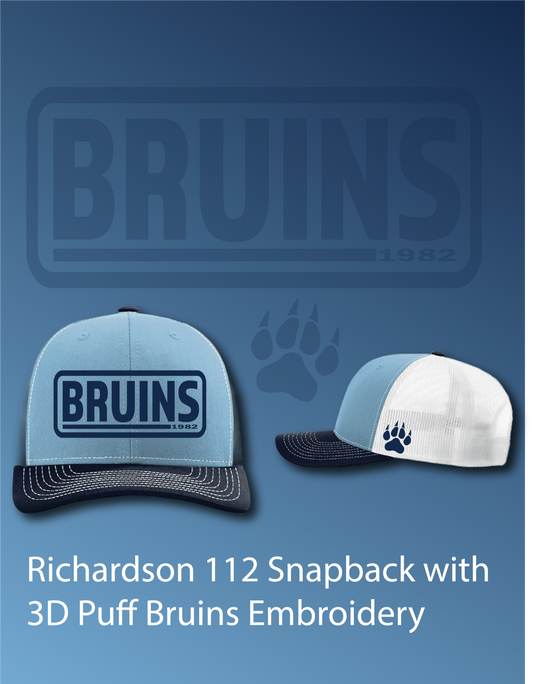 Bruins 3D Puff Embroidered (Richardson 112)