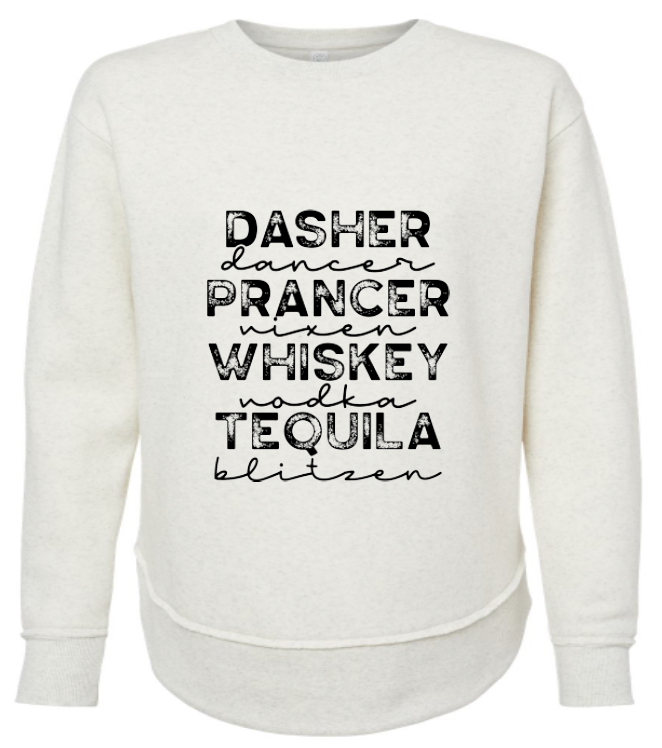 Dasher Prancer Whiskey Tequila
